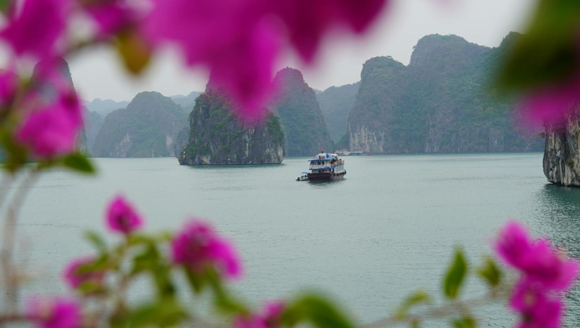 Cat Ba Plaza Hotel Dong Khe Sau Экстерьер фото
